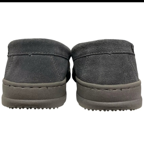 Eddie Bauer Men’s Loudon Suede Memory Foam- Size M (8-9), Charcoal, NWT - Picture 3 of 6